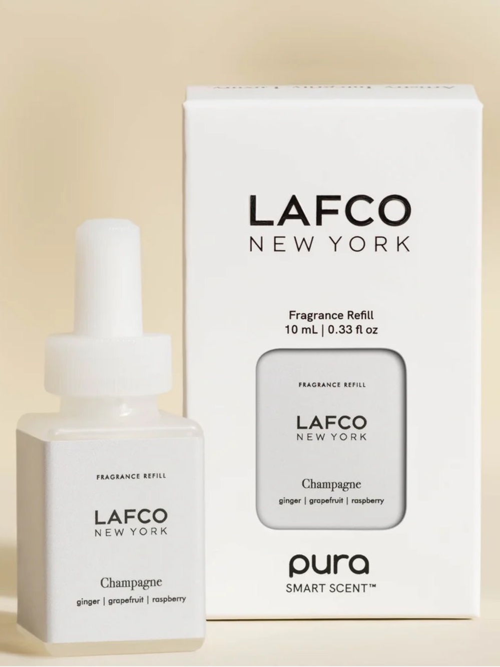 PURA LAFCO NWT champagne essential oil fragrance refill